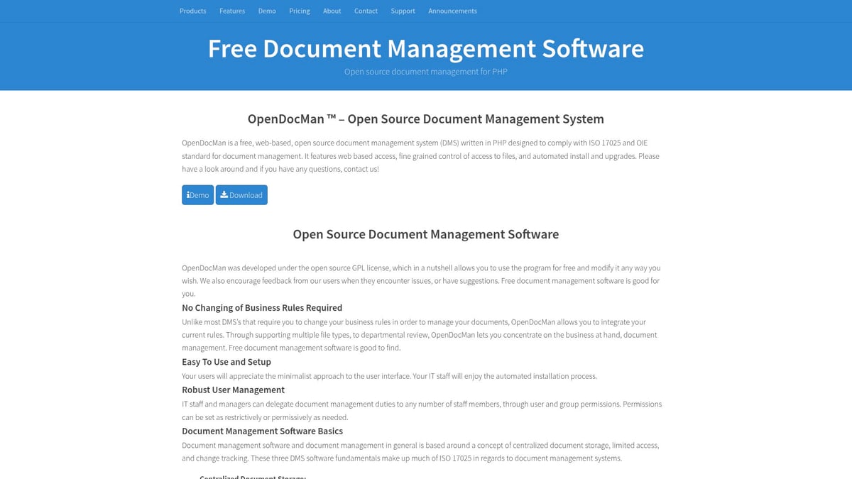 7 Unverzichtbare Dokumentenmanagement Freeware Tools 2026 - OpenDocMan