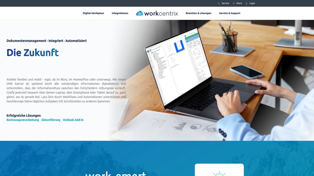 Rechnung per E Mail Guide: Digital Versenden 2026 - Digitale Dokumentenprozesse mit Workcentrix optimieren