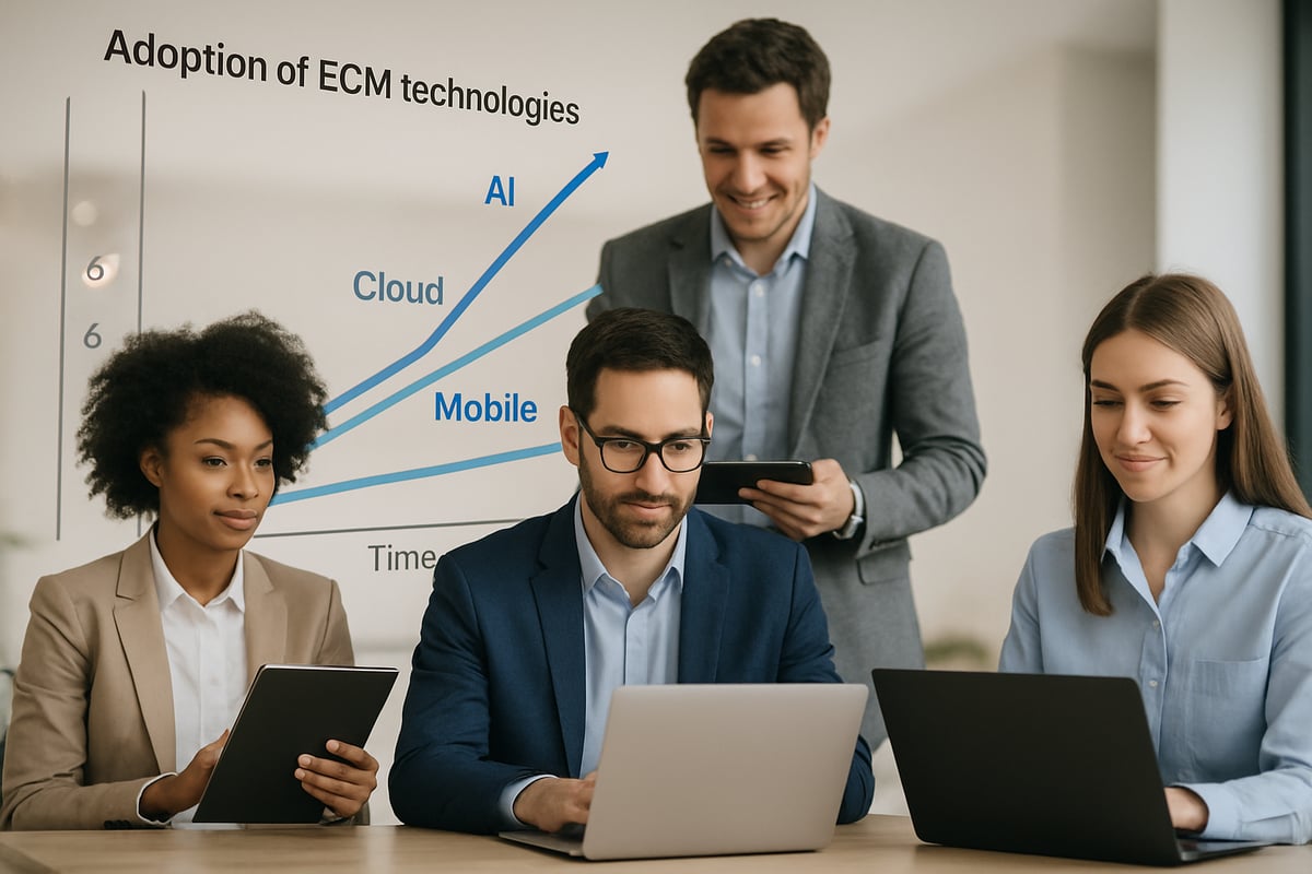 Aktuelle Trends und Entwicklungen im ECM-Management 2025