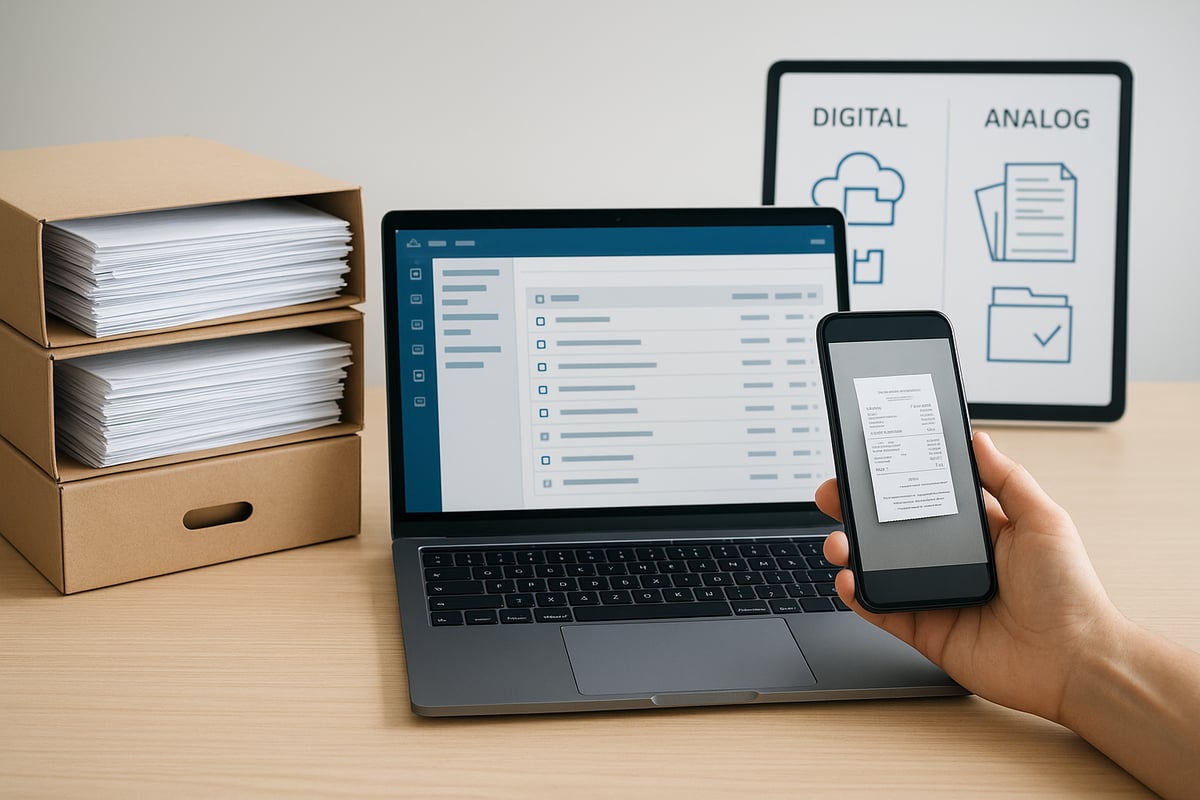 Praktische Umsetzung: Belege korrekt aufbewahren – Schritt für Schritt