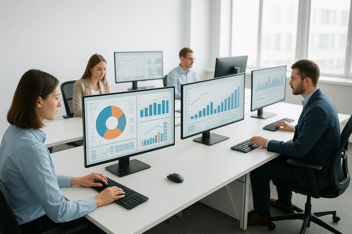 Zentrale Funktionen und Module von Navision