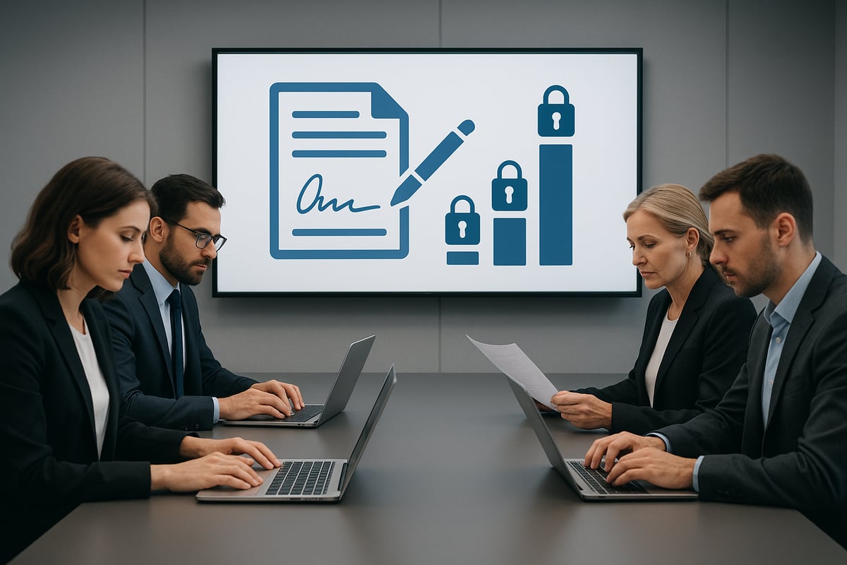 Was sind E-Signaturen? Definition, Funktionsweise und Abgrenzung