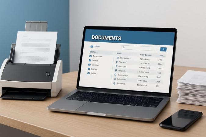 Schritt-für-Schritt-Anleitung: Dokumente digital archivieren