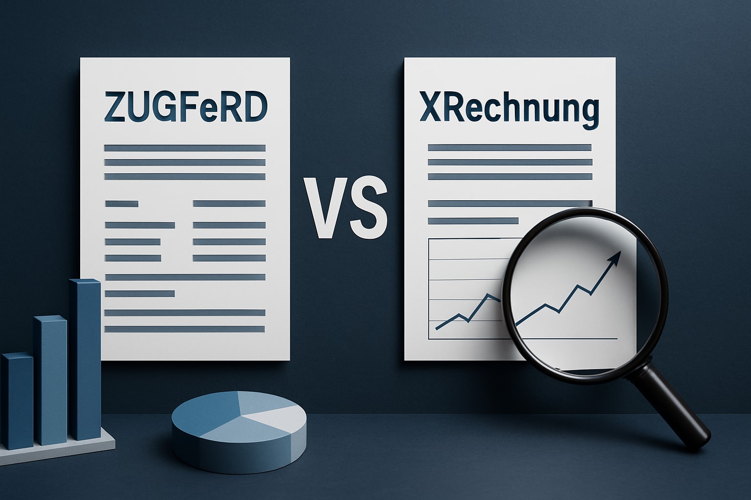 <p>Digitale Rechnungsprozesse sind heute ein zentrales Thema, das Unternehmen und öffentliche Verwaltungen gleichermaßen beschäftigt. Im Fokus stehen dabei besonders die Formate Zugferd XRechnung, die als Antwort auf steigende Anforderungen an Effizienz und Compliance entwickelt wurden.</p>
<p>Die digitale Transformation verändert die Art, wie Rechnungen erstellt, übermittelt und verarbeitet werden. Wer die Unterschiede und Vorteile von Zugferd XRechnung kennt, kann nicht nur gesetzliche Vorgaben erfüllen, sondern auch Arbeitsabläufe optimieren.</p>
<p>In diesem Artikel erhalten Sie einen strukturierten Vergleich der wichtigsten Merkmale, Einsatzszenarien und Zukunftstrends, um die passende digitale Rechnungslösung für Ihr Unternehmen zu wählen.</p>
<h2>Überblick: Digitale Rechnungsformate in Deutschland</h2>
<p>Digitale Rechnungen sind heute der Schlüssel für moderne, effiziente Geschäftsprozesse. Unternehmen und öffentliche Verwaltung stehen vor der Aufgabe, papierbasierte Abläufe durch digitale Formate wie Zugferd XRechnung zu ersetzen. Die Umstellung bietet große Chancen für Automatisierung und Rechtssicherheit.</p>
<p><img src="images/blog/article-3f1bd7de-6b0e-4cab-ac8-realistisches-foto-eines-modernen-buros-mit-mehrer-0-0n7gap.jpg" alt="Überblick: Digitale Rechnungsformate in Deutschland" /></p>
<h3>Entwicklung und Bedeutung digitaler Rechnungen</h3>
<p>Die Digitalisierung der Rechnungsstellung hat sich in den letzten Jahren rasant entwickelt. Früher dominierten Papierdokumente den Geschäftsverkehr, heute setzen Unternehmen zunehmend auf elektronische Formate. Der Gesetzgeber hat diesen Wandel mit klaren Vorgaben flankiert: Die EU-Richtlinie 2014/55/EU, das E-Rechnungsgesetz und die Norm EN 16931 bilden den Rahmen für elektronische Rechnungen in Deutschland.</p>
<p>Ab 2025 gilt eine Pflicht zur elektronischen Rechnung im B2B- und B2G-Bereich. Eine E-Rechnung besteht aus strukturierten, maschinenlesbaren Daten, die eine automatisierte Verarbeitung ermöglichen. Im Gegensatz dazu sind einfache PDFs keine echten E-Rechnungen und ab 2028 im B2B-Bereich nicht mehr zulässig. Ziel dieser Entwicklung ist es, Effizienz zu steigern, Kosten zu senken und Fehlerquellen zu reduzieren.</p>
<p>Die Relevanz von Zugferd XRechnung wächst für Unternehmen aller Größen und Branchen. Wer die gesetzlichen Anforderungen und technischen Hintergründe kennt, kann seine Prozesse zukunftssicher gestalten. Einen umfassenden Überblick über die rechtlichen Voraussetzungen und die wichtigsten Formate finden Sie im Beitrag <a href="https://www.vectorsoft.de/blog/2024/10/e-rechnungspflicht-ab-2025-in-deutschland/">E-Rechnungspflicht ab 2025 in Deutschland</a>.</p>
<h3>Die wichtigsten Formate: XRechnung, ZUGFeRD, PEPPOL-BIS</h3>
<p>In Deutschland haben sich drei digitale Rechnungsformate durchgesetzt: XRechnung, ZUGFeRD und PEPPOL-BIS. Sie unterscheiden sich in Struktur und Einsatzgebiet, teilen aber das Ziel, strukturierte, maschinenlesbare Rechnungsdaten bereitzustellen.</p>
<ul>
<li><strong>XRechnung:</strong> Standard für die öffentliche Verwaltung, rein XML-basiert.</li>
<li><strong>ZUGFeRD:</strong> Hybrides Format, kombiniert PDF/A-3 mit eingebetteter XML.</li>
<li><strong>PEPPOL-BIS:</strong> Internationales XML-Format mit Fokus auf den Austausch über das PEPPOL-Netzwerk.</li>
</ul>
<p>Alle Formate setzen auf XML als technischen Standard. Dadurch lassen sich Rechnungsdaten automatisiert in ERP- und Buchhaltungssysteme integrieren. Die Wahl zwischen Zugferd XRechnung hängt von den Anforderungen des Unternehmens, den Geschäftspartnern und der geplanten Prozessintegration ab.</p>
<p>Ein Vergleich der Formate hilft, das passende Modell für individuelle Bedürfnisse zu finden und gleichzeitig die Compliance sicherzustellen.</p>
<h2>XRechnung im Detail: Standard für die öffentliche Verwaltung</h2>
<p>Digitale Rechnungsformate sind heute das Rückgrat moderner Verwaltungsprozesse. Besonders im öffentlichen Sektor ist die XRechnung als Standard etabliert, wenn es um die strukturierte und effiziente Verarbeitung elektronischer Rechnungen geht. Wer sich mit Zugferd XRechnung beschäftigt, erkennt schnell die Bedeutung klar definierter, maschinenlesbarer Datenstrukturen für Compliance und Automatisierung.</p>
<p><img src="images/blog/article-3f1bd7de-6b0e-4cab-ac8-realistisches-foto-von-einem-professionellen-buroa-1-gnes1s.jpg" alt="XRechnung im Detail: Standard für die öffentliche Verwaltung" /></p>
<h3>Technische und rechtliche Grundlagen</h3>
<p>Die XRechnung wurde speziell für die Anforderungen der öffentlichen Verwaltung in Deutschland entwickelt. Ziel war es, ein einheitliches, strukturiertes Rechnungsformat zu schaffen, das sowohl rechtliche Vorgaben als auch technische Standards erfüllt. Die technische Basis der XRechnung bildet die XML-Syntax, wobei zwei Syntaxvarianten unterstützt werden: Universal Business Language (UBL) und Cross Industry Invoice (CII).</p>
<p>Kernanforderung ist die vollständige Konformität zur europäischen Norm EN 16931. Zusätzlich existieren nationale Erweiterungen, die in Form von 21 deutschen Geschäftsregeln umgesetzt sind. Diese Regeln stellen sicher, dass alle relevanten steuerlichen und buchhalterischen Anforderungen abgedeckt sind. Die verpflichtende Nutzung der XRechnung für B2G-Geschäfte gilt bereits seit 2020, ab 2025 wird sie auch für B2B-Transaktionen zunehmend wichtig.</p>
<p>Wer tiefer in die technischen Details einsteigen möchte, findet unter <a href="glossar/xrechnung">XRechnung einfach erklärt</a> eine umfassende Übersicht zu Aufbau und Funktionsweise. Für Unternehmen, die Zugferd XRechnung gegenüberstellen, ist vor allem die strikte Struktur und Validierbarkeit ein entscheidender Vorteil.</p>
<h3>Vorteile und Praxiserfahrungen</h3>
<p>Die Einführung der XRechnung bringt zahlreiche Vorteile für Unternehmen und Behörden. Besonders die automatisierte Verarbeitung steht im Vordergrund. Durch die klare XML-Struktur lassen sich Rechnungen ohne manuelle Eingriffe direkt ins ERP- oder Buchhaltungssystem übernehmen. Das reduziert Fehlerquellen, spart Zeit und senkt die Kosten für die Bearbeitung.</p>
<p>Ein weiterer Pluspunkt ist die hohe Prozessgeschwindigkeit. Zahlungen erfolgen schneller, da Rechnungen direkt nach dem Eingang geprüft und freigegeben werden können. Zentrale Rechnungseingangsportale und die Anbindung an das PEPPOL-Netzwerk erleichtern besonders größeren Organisationen die Integration. In der Praxis setzen öffentliche Auftraggeber und große Unternehmen die XRechnung bereits routiniert ein.</p>
<p>Die Verbindung von Zugferd XRechnung ermöglicht es, sowohl rechtliche Vorgaben zu erfüllen als auch moderne Automatisierungslösungen zu nutzen. Unternehmen berichten von Ressourcenersparnissen und einer verbesserten Nachvollziehbarkeit im gesamten Rechnungsprozess.</p>
<p><strong>Vorteile der XRechnung im Überblick:</strong></p>
<table class="uk-table uk-table-striped">
<thead>
<tr><th>Vorteil</th><th>Beschreibung</th></tr>
</thead>
<tbody>
<tr>
<td>Automatisierung</td>
<td>Minimierung manueller Eingriffe</td>
</tr>
<tr>
<td>Fehlerreduktion</td>
<td>Standardisierte Datenstruktur</td>
</tr>
<tr>
<td>Prozessgeschwindigkeit</td>
<td>Schnellere Prüfung und Zahlung</td>
</tr>
<tr>
<td>Zentrale Portale</td>
<td>Einheitliche Übermittlung und Empfang</td>
</tr>
<tr>
<td>PEPPOL-Anbindung</td>
<td>Internationale Interoperabilität</td>
</tr>
</tbody>
</table>
<h3>Herausforderungen und Grenzen</h3>
<p>Trotz der vielen Vorteile bringt die XRechnung auch Herausforderungen mit sich. Die technische Komplexität bei der Einführung ist nicht zu unterschätzen. Unternehmen müssen ihre ERP-Systeme anpassen, um die XRechnung vollständig zu integrieren. Auch die Validierung der Rechnungen, also die Prüfung auf Einhaltung aller Pflichtfelder und Regeln, erfordert spezielle Softwarelösungen.</p>
<p>Eine weitere Grenze liegt in der Lesbarkeit. Da die XRechnung ein reines XML-Format ist, eignet sie sich nicht für die direkte Ansicht durch Menschen. Anwender benötigen spezielle Viewer oder Konvertierungstools, um Rechnungsinhalte komfortabel zu prüfen. Das stellt insbesondere kleinere Unternehmen vor Hürden.</p>
<p>Wer Zugferd XRechnung vergleicht, sollte auch den Mehraufwand für die Implementierung und Schulung der Mitarbeiter nicht außer Acht lassen. Dennoch lohnt sich die Investition, da die rechtlichen Anforderungen und die Notwendigkeit zur Digitalisierung stetig steigen.</p>
<h2>ZUGFeRD im Detail: Hybrides Format für Wirtschaft und Verwaltung</h2>
<p>ZUGFeRD ist ein hybrides Rechnungsformat, das speziell für die Anforderungen von Unternehmen und öffentlicher Verwaltung entwickelt wurde. Es vereint eine menschenlesbare PDF/A-3-Datei mit einer maschinenlesbaren XML-Komponente. So lassen sich Rechnungen flexibel sowohl digital als auch klassisch verarbeiten. Im direkten Vergleich von Zugferd XRechnung zeigt sich, wie unterschiedlich die Formate aufgebaut sind und welche Vorteile ZUGFeRD insbesondere im Austausch zwischen Geschäftspartnern bietet.</p>
<p><img src="images/blog/article-3f1bd7de-6b0e-4cab-ac8-realistisches-foto-eines-modernen-buros-mit-mehrer-2-2woti9.jpg" alt="ZUGFeRD im Detail: Hybrides Format für Wirtschaft und Verwaltung" /></p>
<h3>Konzept und technische Eigenschaften</h3>
<p>Das Herzstück von ZUGFeRD ist die Verknüpfung von PDF/A-3 mit einer eingebetteten XML-Datei. Diese Kombination ermöglicht es, dass sowohl Menschen als auch Maschinen Rechnungsdaten direkt lesen und weiterverarbeiten können. Die XML-Struktur erfüllt die Anforderungen der EN 16931-Norm, wodurch der Austausch mit europäischen Geschäftspartnern problemlos möglich ist. Auch die Kompatibilität mit dem französischen Factur-X-Standard ist gewährleistet.</p>
<p>Mit der Version ZUGFeRD 2.1.1 wurde eine vollständige technische Kompatibilität zur XRechnung erreicht. Unternehmen können somit frei wählen, welches Format sie im B2B- oder B2G-Kontext einsetzen. Während im öffentlichen Bereich XRechnung zunehmend verpflichtend ist, bleibt ZUGFeRD im B2B freiwillig und branchenübergreifend nutzbar. Weitere technische Details finden Sie im Beitrag <a href="glossar/zugferd-format">Was ist das ZUGFeRD-Format?</a>.</p>
<p>ZUGFeRD xrechnung unterscheiden sich vor allem in ihrer Struktur und Flexibilität, was die Auswahl für unterschiedliche Unternehmensgrößen und Branchen beeinflusst.</p>
<h3>Vorteile und Anwendungsbeispiele</h3>
<p>ZUGFeRD bietet eine hohe Investitionssicherheit, da das Format europaweit anerkannt ist und kontinuierlich weiterentwickelt wird. Die Kompatibilität mit gängigen ERP- und Buchhaltungssystemen wie SAP, DATEV, Sage oder Lexware ist ein wichtiger Pluspunkt. Unternehmen profitieren von medienbruchfreien Prozessen, da Rechnungen direkt elektronisch erstellt, übertragen und verarbeitet werden können.</p>
<p>Die Flexibilität des Formats erlaubt es dem Empfänger, selbst zu entscheiden, ob eine Rechnung digital verarbeitet oder klassisch geprüft wird. Gerade im internationalen Geschäftsumfeld ist das ein entscheidender Faktor. Die Nutzung von Zugferd XRechnung unterstützt eine schnellere Bearbeitung und verbessert die Nachvollziehbarkeit aller Rechnungsprozesse.</p>
<p>Praxisbeispiele zeigen, dass ZUGFeRD besonders für Unternehmen mit heterogenen IT-Landschaften und wechselnden Anforderungen geeignet ist.</p>
<h3>Grenzen und Herausforderungen</h3>
<p>Trotz der Vorteile bringt ZUGFeRD auch Herausforderungen mit sich. Für den gesetzlich korrekten Vorsteuerabzug ist sicherzustellen, dass die XML-Komponente den jeweils gültigen Standard exakt einhält. Unterschiedliche Interpretationen und Versionen können zu Unsicherheiten führen.</p>
<p>Im öffentlichen Bereich bevorzugen viele Auftraggeber weiterhin XRechnung, was die Akzeptanz von ZUGFeRD einschränkt. Unternehmen müssen deshalb häufig beide Formate parallel unterstützen, was einen Mehraufwand bei der Verarbeitung und Archivierung bedeuten kann.</p>
<p>Im Vergleich Zugferd XRechnung zeigt sich, dass die Wahl des Formats stets eine sorgfältige Bewertung der eigenen Systemlandschaft und der Anforderungen der Geschäftspartner erfordert.</p>
<h2>Vergleich: ZUGFeRD vs. XRechnung – Unterschiede, Gemeinsamkeiten und Auswahlkriterien</h2>
<p>Unternehmen stehen heute vor der Wahl zwischen verschiedenen digitalen Rechnungsformaten. Ein präziser Vergleich von Zugferd XRechnung ist entscheidend, um die passende Lösung für effiziente, rechtssichere Prozesse zu finden. Im Folgenden werden zentrale Merkmale, Einsatzgebiete und Auswahlfaktoren beleuchtet.</p>
<p><img src="images/blog/article-3f1bd7de-6b0e-4cab-ac8-realistisches-foto-eines-modernen-buros-mit-zwei-m-3-m2cpiy.jpg" alt="Vergleich: ZUGFeRD vs. XRechnung – Unterschiede, Gemeinsamkeiten und Auswahlkriterien" /></p>
<h3>Struktur und Syntax</h3>
<p>Die technischen Grundlagen von Zugferd XRechnung unterscheiden sich deutlich. XRechnung basiert vollständig auf XML und unterstützt sowohl die Universal Business Language (UBL) als auch Cross Industry Invoice (CII). ZUGFeRD hingegen kombiniert ein PDF/A-3 für die menschliche Lesbarkeit mit einer eingebetteten XML-Datei für maschinelle Verarbeitung. Beide Formate erfüllen die Anforderungen der EN 16931, wobei XRechnung zusätzlich nationale Geschäftsregeln berücksichtigt.</p>
<p>Ein detailliertes Beispiel zur technischen Struktur von XRechnung finden Sie im Beitrag <a href="blog/xrechnung-beispiel-xml">XRechnung Beispiel und XML-Struktur</a>. Damit erhalten Unternehmen einen praxisnahen Einblick in Aufbau und Validierung beider Formate.</p>
<h3>Nutzergruppen und Einsatzbereiche</h3>
<p>Die Zielgruppen für Zugferd XRechnung sind klar abgegrenzt. XRechnung ist in der öffentlichen Verwaltung verpflichtend und wird zunehmend auch im B2B-Sektor gefordert. ZUGFeRD bietet Unternehmen Flexibilität, da es sowohl im B2B als auch im B2G-Bereich eingesetzt werden kann. In der Praxis bevorzugen Behörden typischerweise XRechnung, während Unternehmen mit internationalen Partnern oft auf ZUGFeRD setzen, um Kompatibilität und Effizienz zu sichern.</p>
<h3>Prozessintegration und Automatisierung</h3>
<p>Die Integration von Zugferd XRechnung in bestehende Systeme unterscheidet sich in Aufwand und Möglichkeiten. XRechnung punktet durch hohe Automatisierung, erfordert jedoch oft Anpassungen an der IT-Infrastruktur. ZUGFeRD lässt sich besonders leicht in bestehende PDF-basierte Workflows einbinden. Viele ERP- und Buchhaltungslösungen wie SAP, Microsoft Dynamics oder DATEV unterstützen beide Formate, sodass Unternehmen Prozesse optimal automatisieren und steuern können.</p>
<h3>Rechtliche und steuerliche Aspekte</h3>
<p>Bei Zugferd XRechnung sind steuerliche und rechtliche Vorgaben zentral. Für den Vorsteuerabzug zählt ausschließlich die strukturierte XML-Komponente. Die PDF-Komponente von ZUGFeRD dient nur der Lesbarkeit. Die gesetzliche Archivierung verlangt eine unveränderte Aufbewahrung der XML-Daten. Bis 2026/2027 sind PDF-Rechnungen mit Zustimmung noch zulässig, ab 2028 sind ausschließlich strukturierte E-Rechnungen vorgeschrieben.</p>
<h3>Entscheidungskriterien für Unternehmen</h3>
<p>Bei der Wahl zwischen Zugferd XRechnung sollten Unternehmen folgende Kriterien berücksichtigen:</p>
<ul>
<li>Größe und Branche des Unternehmens</li>
<li>Kundenstruktur (B2B oder B2G)</li>
<li>Bestehende IT-Landschaft und Integrationsfähigkeit</li>
<li>Grad der gewünschten Automatisierung und Compliance-Anforderungen</li>
<li>Zukunftssicherheit und internationale Kompatibilität</li>
</ul>
<p>Die richtige Entscheidung stärkt die Effizienz und Rechtssicherheit der digitalen Rechnungsprozesse.</p>
<h2>Umsetzung in der Praxis: Erstellung, Übermittlung und Verarbeitung digitaler Rechnungen</h2>
<p>Die praktische Umsetzung digitaler Rechnungsformate wie Zugferd XRechnung ist ein entscheidender Schritt für Unternehmen, die ihre Rechnungsprozesse effizient und zukunftssicher gestalten möchten. Unterschiedliche Unternehmensgrößen und Branchen profitieren von individuellen Lösungen, die auf ihre bestehenden Systeme zugeschnitten sind. Die erfolgreiche Umstellung umfasst die Erstellung, Übermittlung und Verarbeitung der E-Rechnung, wobei gesetzliche und technische Anforderungen stets im Fokus stehen.</p>
<div data-youtube-video><iframe src="https://www.youtube.com/embed/ruiaEbuLDXs" width="560" height="315" frameborder="0" allow="accelerometer; autoplay; encrypted-media; gyroscope; picture-in-picture" data-youtube-video-id="ruiaEbuLDXs" data-type="youtube" allowfullscreen></iframe></div>
<h3>Erstellung von E-Rechnungen</h3>
<p>Die Erstellung von digitalen Rechnungen beginnt mit der Auswahl geeigneter Software. Unternehmen mit komplexen Strukturen setzen meist auf ERP-Systeme wie SAP S/4HANA oder Microsoft Dynamics, die eine direkte Integration von Zugferd XRechnung ermöglichen. Für kleinere Betriebe bieten Programme wie DATEV, Sage oder Lexware effiziente Lösungen. Besonders flexibel sind Online-Dienste wie Billomat, FastBill oder sevDesk, die eine unkomplizierte Generierung von XRechnung oder ZUGFeRD erlauben.</p>
<ul>
<li>ERP-Systeme: SAP, Microsoft Dynamics</li>
<li>Rechnungssoftware: DATEV, Sage, Lexware</li>
<li>Online-Lösungen: Billomat, FastBill, sevDesk</li>
</ul>
<p>Eine automatisierte Erstellung spart Zeit und minimiert Fehlerquellen. Weitere praktische Tipps zur Umsetzung der Formate finden Sie im Beitrag <a href="blog/elektronische-rechnungen-zugferd">Elektronische Rechnungen mit ZUGFeRD</a>. So wird Zugferd XRechnung zum integralen Bestandteil moderner Dokumentenprozesse.</p>
<h3>Übermittlung der E-Rechnung</h3>
<p>Nach der Erstellung erfolgt die Übermittlung der Zugferd XRechnung an den Empfänger. Hier stehen verschiedene Wege zur Verfügung, die sich flexibel an die Anforderungen anpassen lassen. Der klassische Versand per E-Mail ist weit verbreitet; dabei wird die Datei als Anhang übermittelt. Für größere Unternehmen oder öffentliche Auftraggeber empfiehlt sich die Nutzung von E-Invoicing-Plattformen oder des PEPPOL-Netzwerks, das eine sichere und standardisierte Übertragung garantiert.</p>
<ul>
<li>E-Mail-Versand: XML- oder ZUGFeRD-Datei als Anhang</li>
<li>E-Invoicing-Plattformen: Zentrale Übermittlung und Empfang</li>
<li>PEPPOL-Netzwerk: International anerkannter Standard</li>
<li>Download-Portale: Für Großempfänger mit eigenen Portallösungen</li>
</ul>
<p>Mit diesen Methoden lässt sich Zugferd XRechnung effizient und revisionssicher an Geschäftspartner und Behörden übermitteln.</p>
<h3>Verarbeitung und Vorsteuerabzug</h3>
<p>Die Verarbeitung der Zugferd XRechnung erfolgt meist automatisiert im ERP- oder Buchhaltungssystem des Empfängers. Der Import strukturierter Daten ermöglicht eine schnelle Prüfung, Buchung und Archivierung der Rechnungen. Besonders wichtig ist die Unveränderbarkeit der XML-Komponente, da sie für steuerliche Prüfungen und den Vorsteuerabzug maßgeblich ist.</p>
<p>Moderne Systeme unterstützen die automatische Validierung und Ablage, was die Prozesssicherheit erhöht. Nur die strukturierte Datenkomponente einer Zugferd XRechnung berechtigt zum Vorsteuerabzug, während der PDF-Anteil bei ZUGFeRD der besseren Lesbarkeit dient. Unternehmen profitieren von einer lückenlosen Nachvollziehbarkeit und deutlich reduzierten Fehlerquoten.</p>
<h3>Übergangsregelungen und Besonderheiten</h3>
<p>Für die Umstellung auf Zugferd XRechnung gelten Übergangsfristen: Bis 2026 beziehungsweise 2027 dürfen PDF-Rechnungen nach vorheriger Zustimmung des Empfängers noch verwendet werden. Ab 2028 ist jedoch nur noch die strukturierte E-Rechnung zulässig. Kleinunternehmer und bestimmte Branchen profitieren von Ausnahmen, jedoch sollten auch sie frühzeitig auf digitale Formate umstellen.</p>
<p>International sind verschiedene Rechnungsstandards wie Fattura PA oder SIXpaynet zu beachten, die je nach Zielmarkt zusätzliche Anforderungen stellen. Die kontinuierliche Weiterentwicklung von XRechnung und ZUGFeRD garantiert langfristige Compliance für Unternehmen jeder Größe. So wird Zugferd XRechnung zum Schlüssel einer nachhaltigen und rechtssicheren Rechnungsabwicklung.</p>
<h2>Zukunftstrends: Automatisierung und Digitalisierung von Rechnungsprozessen</h2>
<p>Die Digitalisierung von Rechnungsprozessen gewinnt für Unternehmen aller Branchen zunehmend an Bedeutung. Moderne E-Rechnungsformate wie Zugferd XRechnung sind dabei zentrale Bausteine für eine effiziente und zukunftsfähige Finanzverwaltung. Technologische Innovationen und neue gesetzliche Vorgaben treiben die Entwicklung stetig voran.</p>
<h3>Automatisierte Zahlungsprozesse</h3>
<p>Die Integration von E-Rechnungen in Zahlungs- und Banking-APIs ermöglicht einen durchgängigen, automatisierten Ablauf vom Rechnungseingang bis zur Überweisung. Unternehmen profitieren von einer spürbaren Zeitersparnis und einer signifikanten Reduktion von Fehlern.</p>
<p>Beispielsweise kann eine eingehende Zugferd XRechnung direkt in das ERP-System importiert und nach Freigabe automatisch zur Zahlung angewiesen werden. Diese End-to-End-Automatisierung sorgt für transparente Workflows und eine bessere Liquiditätssteuerung.</p>
<h3>Künstliche Intelligenz und Prozessoptimierung</h3>
<p>Künstliche Intelligenz unterstützt heute bei der Extraktion relevanter Rechnungsdaten, der Validierung sowie der automatischen Steuerung von Workflows. Machine Learning Algorithmen erkennen Muster, identifizieren potenziellen Betrug und helfen, Zahlungsziele optimal zu steuern.</p>
<p>Gerade bei großen Rechnungsvolumen wird die Verarbeitung einer Zugferd XRechnung oder XRechnung durch KI-basierte Tools deutlich beschleunigt. Dies erhöht die Datenqualität und reduziert manuelle Nacharbeiten.</p>
<h3>Nachhaltigkeit und Ressourcenschonung</h3>
<p>Ein wichtiger Vorteil digitaler Rechnungsprozesse ist der nachhaltige Umgang mit Ressourcen. Der Verzicht auf Papier, Druck und Versand schont die Umwelt und senkt Betriebskosten. Die Einführung von Zugferd XRechnung trägt dazu bei, den ökologischen Fußabdruck zu minimieren.</p>
<p>Unternehmen, die auf digitale Formate umstellen, leisten somit einen aktiven Beitrag zum Umweltschutz und stärken ihr nachhaltiges Unternehmensprofil.</p>
<h3>Anpassung an neue gesetzliche Anforderungen</h3>
<p>Die kontinuierliche Entwicklung länderspezifischer Rechnungsformate und die Harmonisierung auf EU-Ebene sorgen dafür, dass Unternehmen ihre Prozesse regelmäßig anpassen müssen. Formate wie Zugferd XRechnung werden laufend aktualisiert, um Compliance und Rechtssicherheit zu gewährleisten.</p>
<p>Wer sich frühzeitig mit der <a href="https://www.convotis.com/news/e-rechnungspflicht-2025-was-hat-sich-bisher-veraendert/">E-Rechnungspflicht 2025: Formate, Pflichten & Herausforderungen</a> auseinandersetzt, bleibt flexibel und minimiert das Risiko von Verstößen gegen steuerliche Vorgaben.</p>
<h3>Bedeutung für die Wettbewerbsfähigkeit</h3>
<p>Effiziente Rechnungsprozesse verschaffen Unternehmen einen spürbaren Wettbewerbsvorteil. Die Umstellung auf Zugferd XRechnung schafft Freiräume für weiteres Wachstum und Innovation.</p>
<p>Frühzeitige Digitalisierung bildet das Fundament für automatisierte Abläufe, transparente Workflows und eine schnelle Anpassung an neue Marktanforderungen. Damit sichern sich Unternehmen langfristig ihre Wettbewerbsfähigkeit.<br /><br />Nachdem Sie nun einen fundierten Überblick über ZUGFeRD und XRechnung sowie die wichtigsten Anforderungen und Chancen digitaler Rechnungsprozesse erhalten haben, fragen Sie sich vielleicht, welches Format und welche Strategie optimal zu Ihrem Unternehmen passen. Wir bei Workcentrix unterstützen Sie dabei, Ihre digitale Transformation im Rechnungswesen effizient und zukunftssicher zu gestalten – von der Auswahl des passenden Formats bis hin zur nahtlosen Integration in Ihre bestehenden Systeme. Sie profitieren von individueller Beratung und praxisnahen Lösungen, die Compliance und Automatisierung in den Mittelpunkt stellen. Lassen Sie uns gemeinsam den nächsten Schritt gehen: <a href="https://crm.workcentrix.de/book/a1204166">Jetzt Beratung vereinbaren</a></p>
