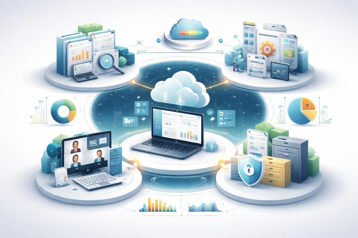 ECM Systemarchitektur