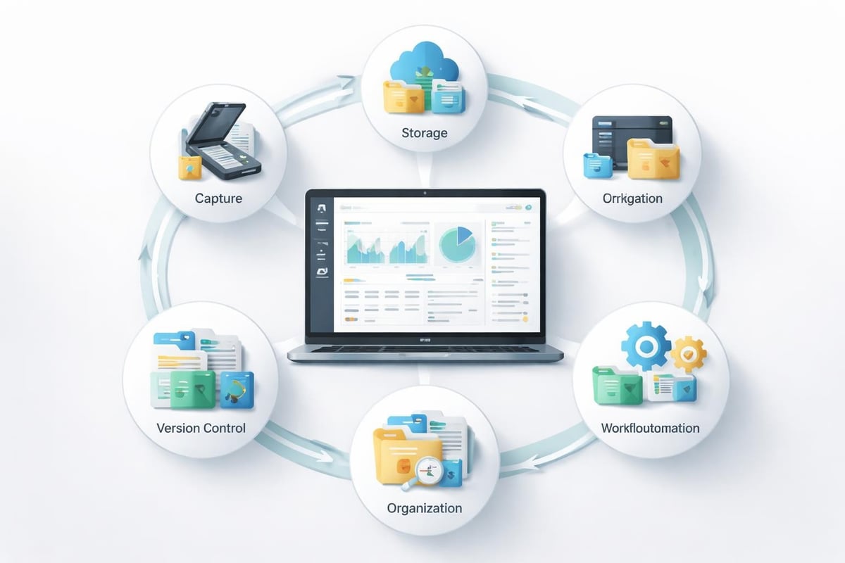 DMS Funktionsübersicht