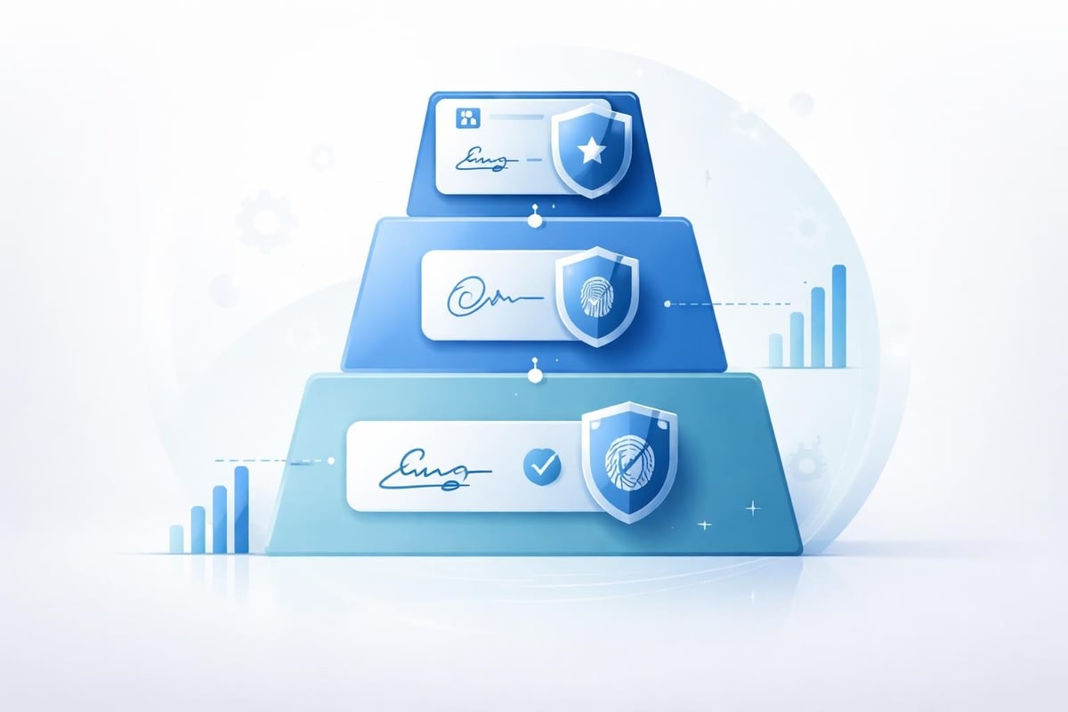 EIDAS Verordnung Signaturarten