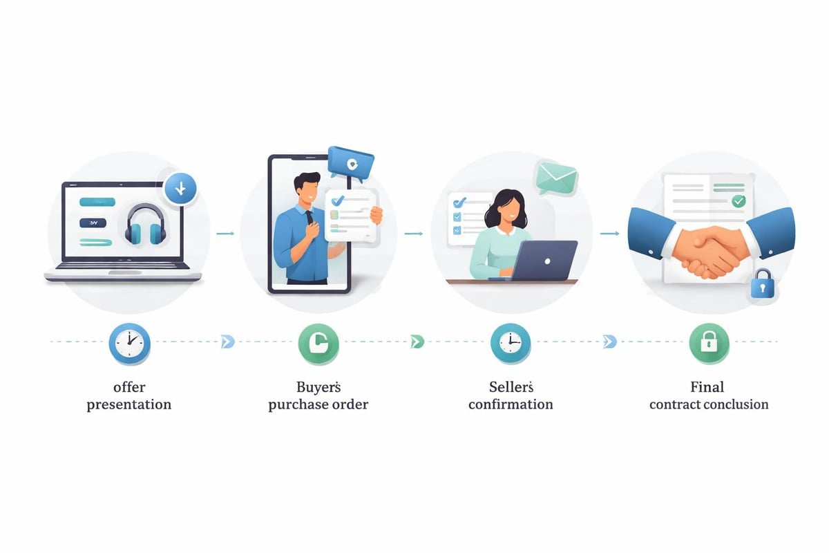 Phasen des digitalen Vertragsschlusses