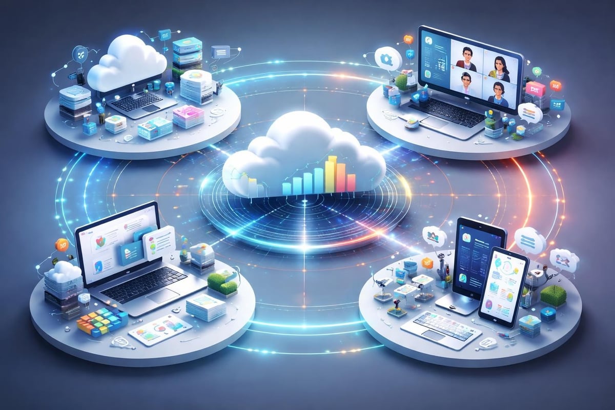 Digitale Arbeitsinfrastruktur Komponenten