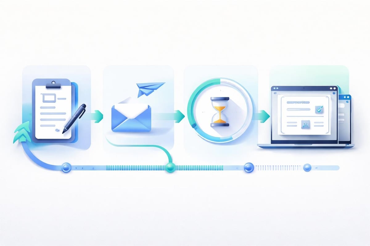 Vertragsannahme-Timeline