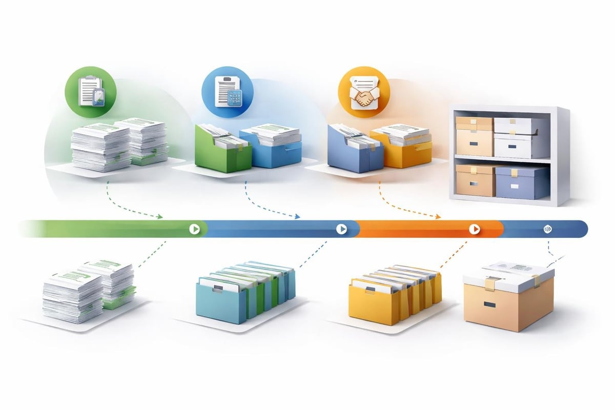 Document retention timeline
