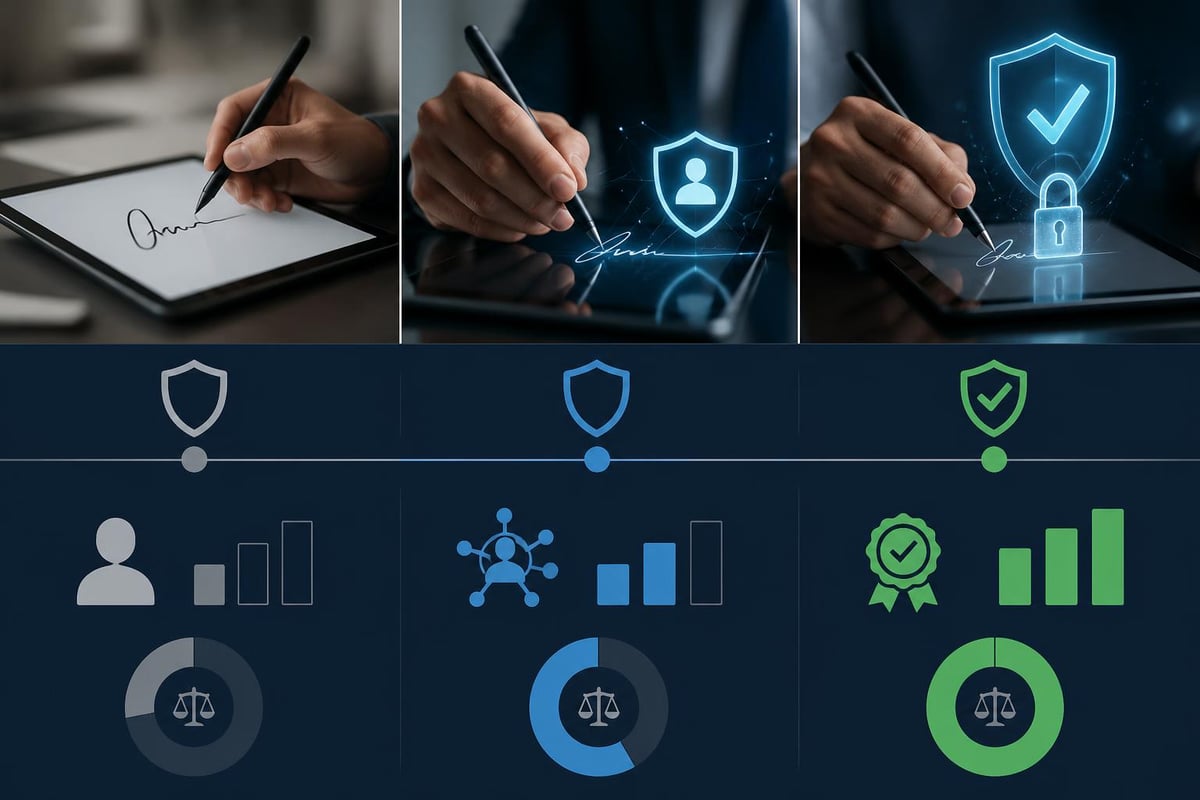 Vergleich Signatur-Arten