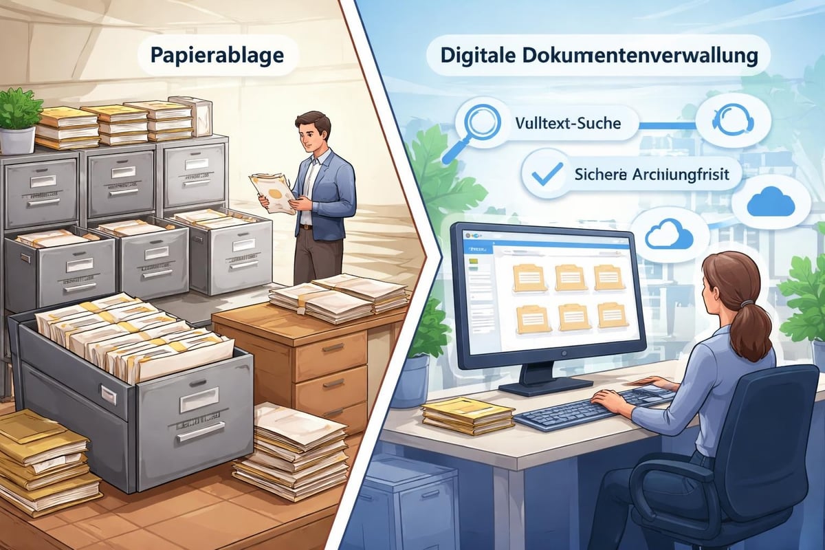 Digitale Dokumentenarchivierung