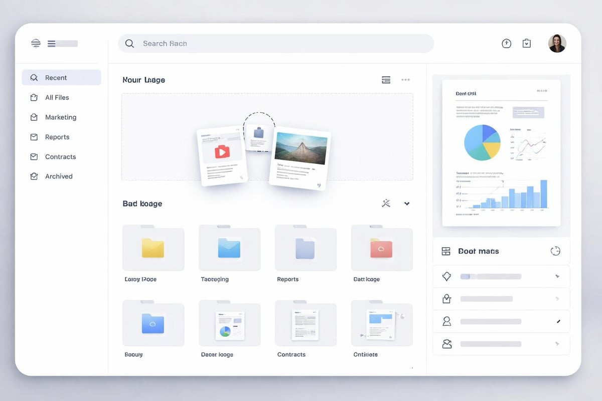 DMS-Benutzeroberfläche