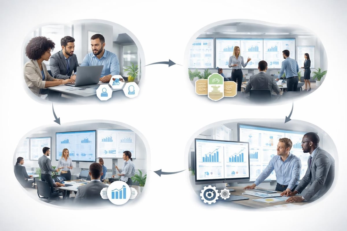 ECM Implementierungsphasen
