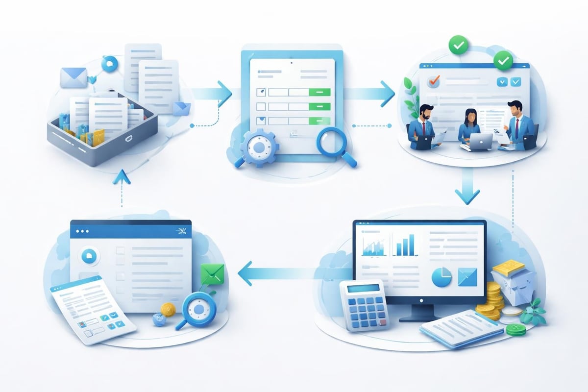 Digitaler Rechnungsworkflow