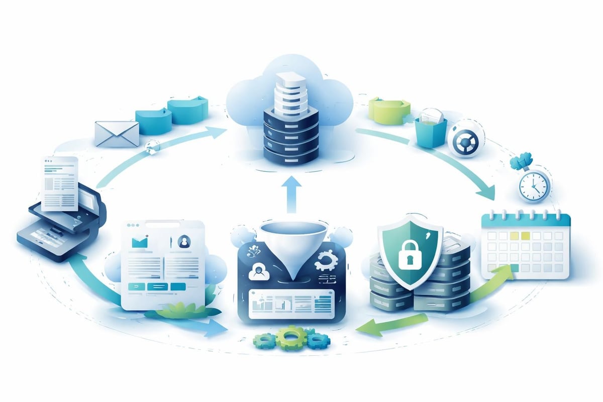 Digitale Archivierung Prozess