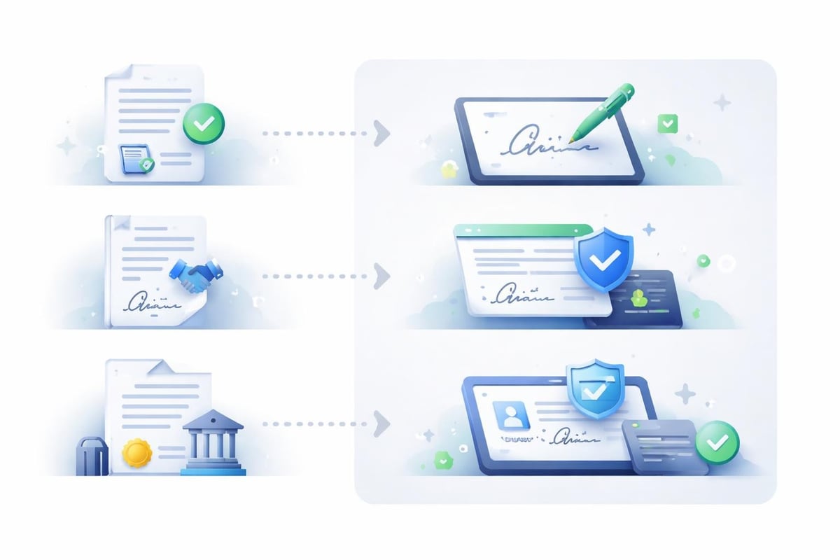 Digitale Signatur Anwendungsfälle