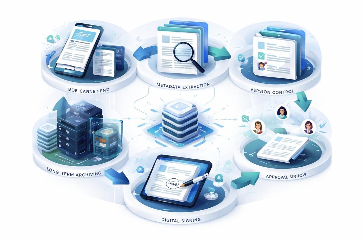 Dokumentenmanagement-Workflow für Kaufverträge
