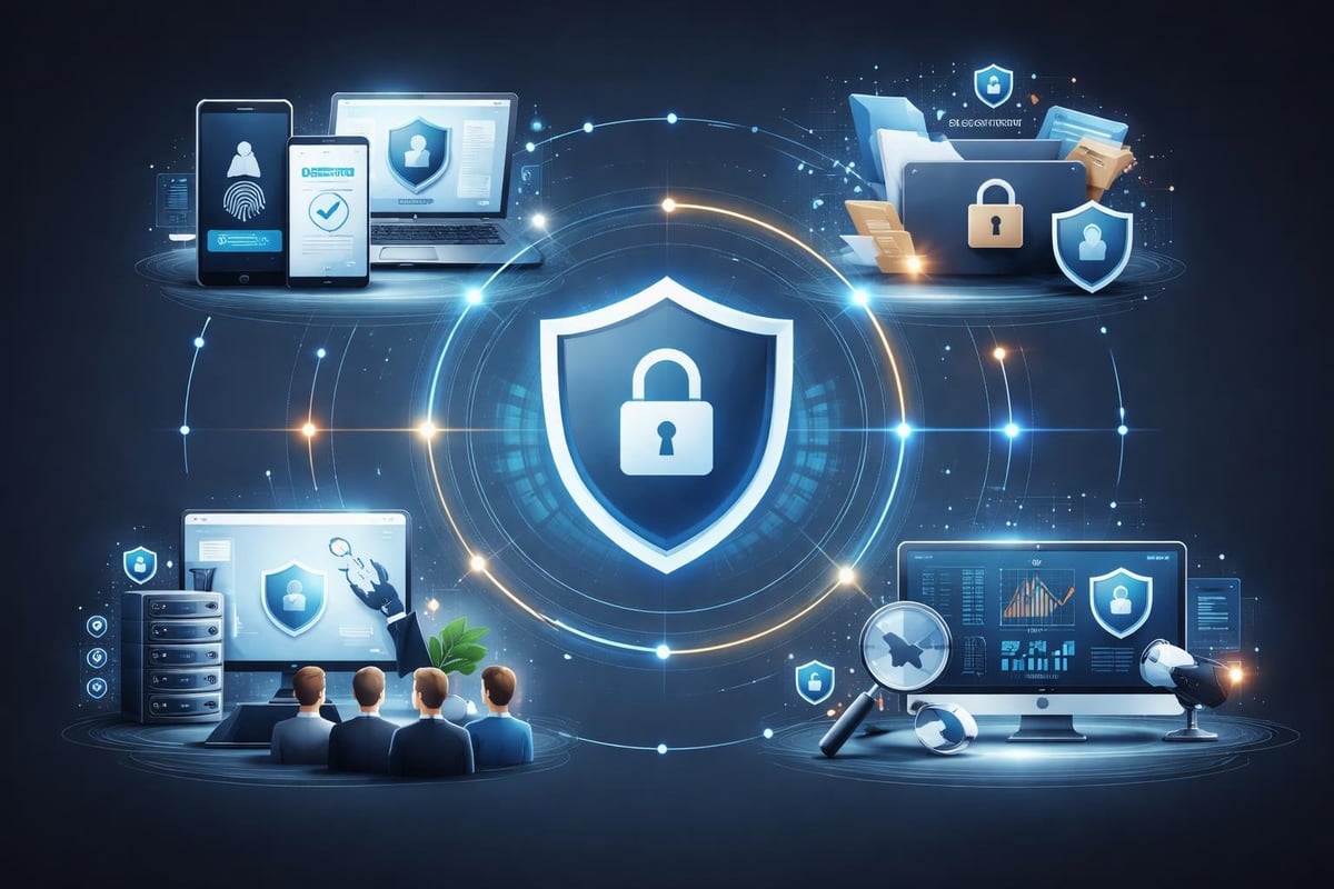 Sicherheitskonzept digitales Arbeiten