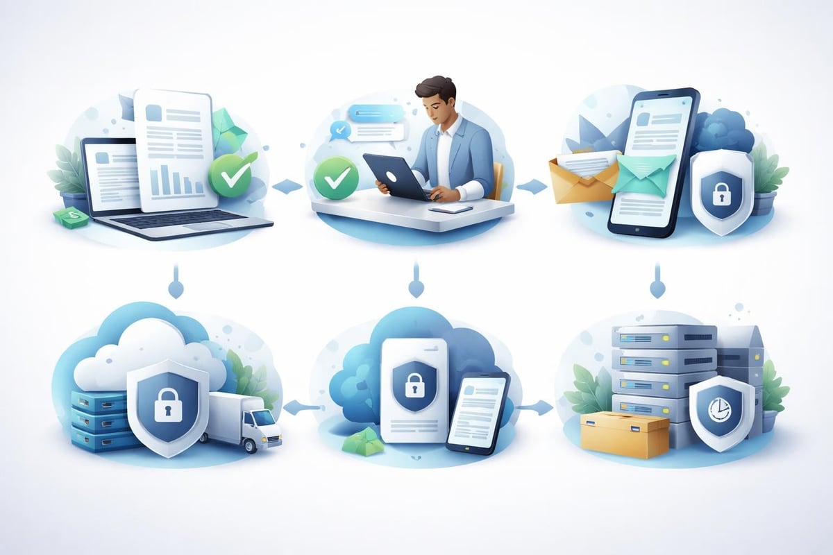 Digital document workflow