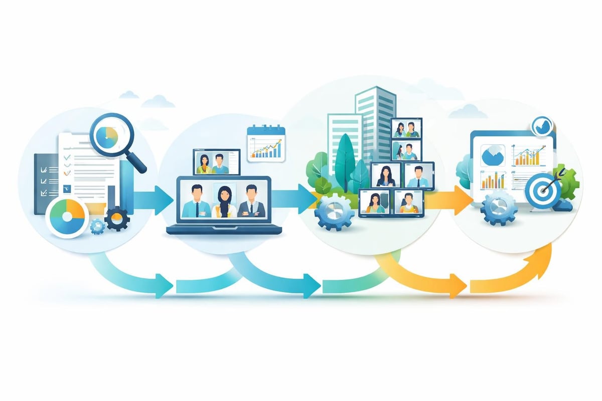 Remote Work Implementierungsprozess