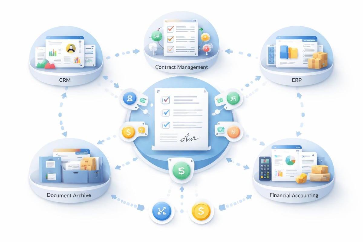 Integrierter Vertragsworkflow