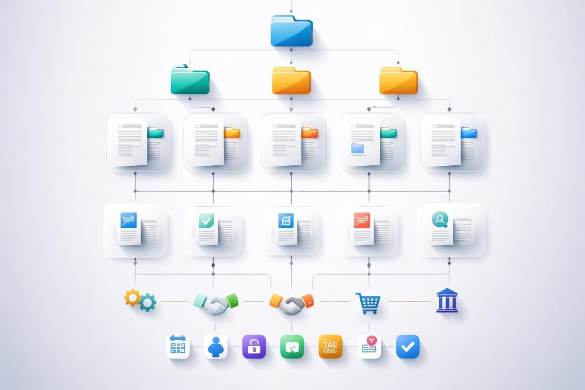 Metadatenstruktur für digitale Archive