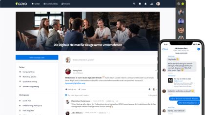 Mobility First im Social Intranet
