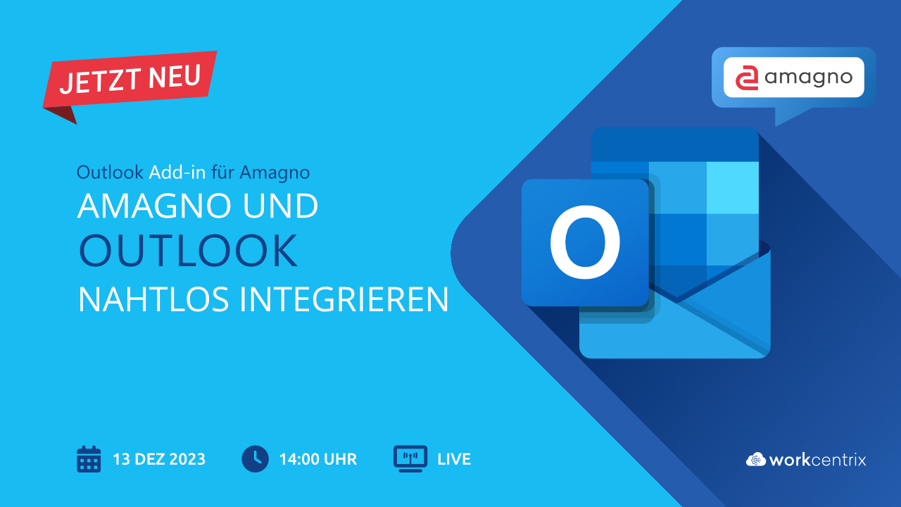 Amagno und Outlook nahtlos integrieren