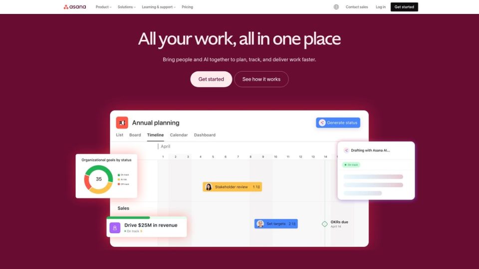 6 Must-Have Collaboration Software Lösungen für 2025 - Asana
