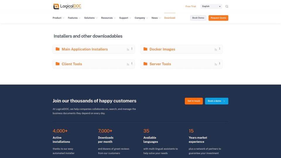 7 Unverzichtbare Dokumentenmanagement Freeware Tools 2026 - LogicalDOC Community Edition