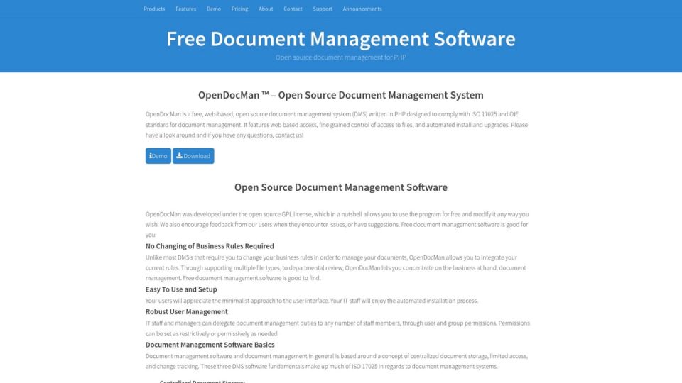 7 Unverzichtbare Dokumentenmanagement Freeware Tools 2026 - OpenDocMan