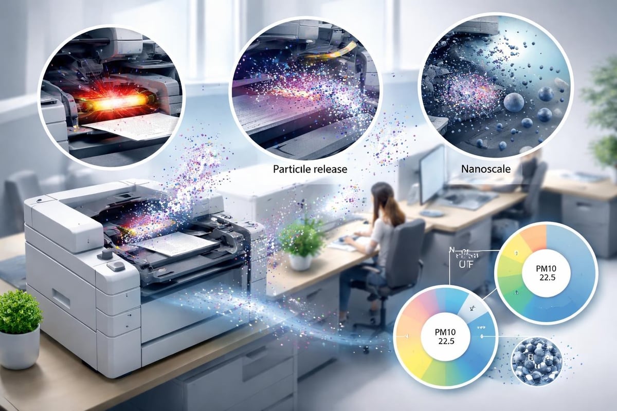 Drucker Feinstaub Emission
