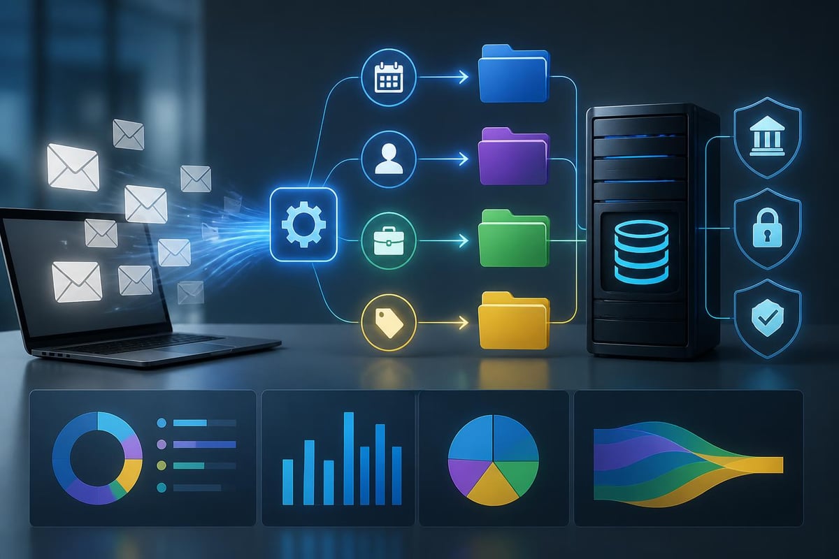 Automatisierte E-Mail-Archivierung