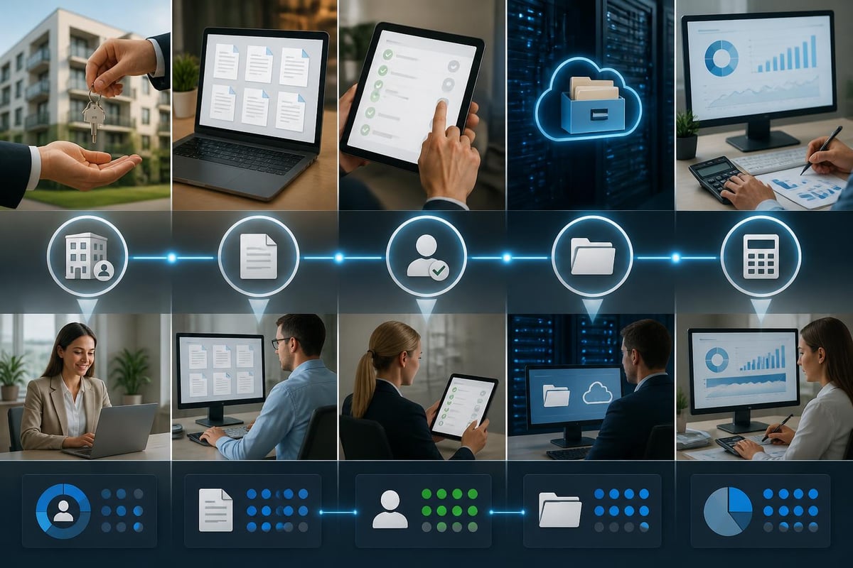 Automatisierter Workflow Immobilienverwaltung