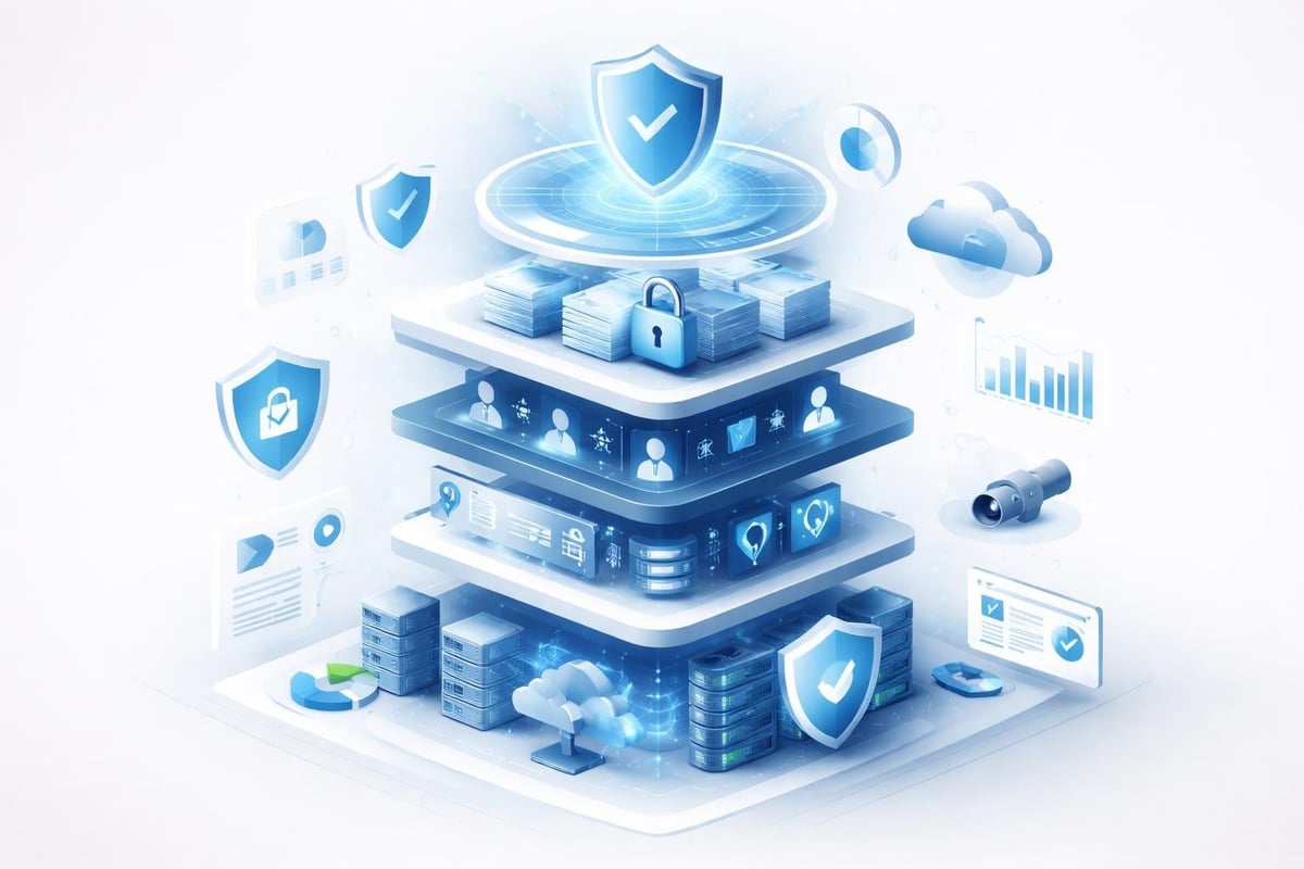 Security layers for digital archives