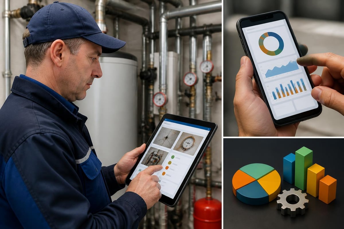 Mobile ERP-Nutzung Immobilienverwaltung