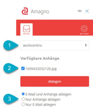 10 amagno default outlook addin