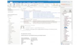 DOXBOX bietet eine direkte E-Mail Integration in Outlook