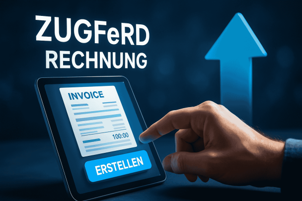 <p>Seit 2025 ist Umstellung auf elektronische Rechnungen nach ZUGFeRD für zahlreiche Unternehmen zur gesetzlichen Pflicht geworden. Viele Betriebe stehen vor der Frage, wie sie eine rechtskonforme und effiziente zugferd rechnung erstellen können, ohne dabei Fehler zu riskieren.</p>
<p>Eine strukturierte Schritt-für-Schritt-Anleitung hilft, typische Stolpersteine zu vermeiden und die Vorteile des digitalen Rechnungsprozesses optimal zu nutzen. In diesem Guide erfahren Sie, welche rechtlichen und technischen Anforderungen ab 2025 gelten, wie Sie die praktische Umsetzung meistern und welche Tools Sie dabei unterstützen.</p>
<h2>Was ist ZUGFeRD? Grundlagen und Vorteile</h2>
<p>ZUGFeRD ist ein in Deutschland entwickelter Standard für elektronische Rechnungen, der speziell darauf ausgelegt ist, den Austausch strukturierter Rechnungsdaten zwischen Unternehmen und Behörden zu vereinfachen. Wer eine zugferd rechnung erstellen möchte, profitiert von einem Format, das sowohl maschinenlesbare als auch visuell lesbare Komponenten in einem einzigen PDF-Dokument vereint.</p>
<p>Das ZUGFeRD-Format wurde vom Forum elektronische Rechnung Deutschland (FeRD) entwickelt, um die Digitalisierung und Automatisierung im Rechnungswesen voranzutreiben. Im Gegensatz zu anderen Formaten wie XRechnung bietet ZUGFeRD eine größere Flexibilität, da das PDF/A-3-Dokument eine XML-Datei einbettet. Dadurch können sowohl kleine Betriebe als auch große Unternehmen mit unterschiedlichen IT-Systemen problemlos elektronische Rechnungen austauschen.</p>
<p><strong>Hauptziele und Unterschiede zu anderen Formaten</strong></p>
<p>Das Ziel von ZUGFeRD ist es, einen universellen Standard zu schaffen, der den Austausch strukturierter Rechnungsinformationen über Branchen- und Systemgrenzen hinweg erleichtert. Während XRechnung vor allem im öffentlichen Sektor genutzt wird, ist ZUGFeRD besonders im B2B-Bereich beliebt. Die Möglichkeit, ein PDF mit eingebetteter XML zu verwenden, macht die zugferd rechnung erstellen für viele Unternehmen attraktiver und ermöglicht eine einfache Integration in bestehende Workflows.</p>
<p><strong>Vorteile für Unternehmen</strong></p>
<p>Unternehmen, die ZUGFeRD einsetzen, profitieren von zahlreichen Vorteilen:</p>
<ul>
<li>Automatisierung des Rechnungseingangs und der Verarbeitung</li>
<li>Reduzierung von Fehlern durch strukturierte Daten</li>
<li>Schnellere Bearbeitung und Freigabe von Rechnungen</li>
<li>Einsparung von Papier- und Versandkosten</li>
</ul>
<p>Mit dem Inkrafttreten der E-Rechnungspflicht im B2B-Bereich ab 2025 wird die zugferd rechnung erstellen für Unternehmen zur Notwendigkeit. Die EU-Richtlinie und das deutsche Gesetz schreiben vor, dass Rechnungen elektronisch und in einem strukturierten Format ausgestellt werden müssen.</p>
<p><strong>ZUGFeRD-Profile und praktische Anwendung</strong></p>
<p>ZUGFeRD bietet verschiedene Profile, die sich nach Komplexität und Anwendungsbereich unterscheiden: Basic, Comfort und Extended. Das Basic-Profil eignet sich für einfache Rechnungen, während Comfort und Extended zusätzliche Informationen und Funktionen bereitstellen. Dadurch lässt sich die zugferd rechnung erstellen individuell an die Anforderungen des eigenen Unternehmens anpassen.</p>
<p>In der Praxis wird ZUGFeRD bereits in zahlreichen Branchen eingesetzt, von der Industrie über den Handel bis hin zum Dienstleistungssektor. Unternehmen jeder Größe können von der digitalen Rechnungsstellung profitieren. Wer mehr über die offiziellen Anforderungen und Standards erfahren möchte, findet auf der <a href="https://www.ferd-net.de/faqs">ZUGFeRD-FAQ des FeRD</a> umfassende Informationen.</p>
<p>ZUGFeRD ist somit ein entscheidender Baustein für die Digitalisierung des Rechnungswesens und bietet Unternehmen eine zukunftssichere Lösung, um gesetzliche Vorgaben und Effizienzsteigerungen gleichermaßen zu erfüllen.</p>
<p><img src="images/blog/article-612e3831-1a2a-4704-8bf-a-high-quality-realistic-photo-showing-a-business--0-ak4d3i.png" alt="Was ist ZUGFeRD? Grundlagen und Vorteile" /></p>
<h2>Rechtliche Anforderungen und Pflichten ab 2025</h2>
<p>Ab 2025 greift eine umfassende Pflicht zur elektronischen Rechnungsstellung im B2B-Bereich in Deutschland. Unternehmen, die eine zugferd rechnung erstellen, müssen sich auf neue gesetzliche Vorgaben einstellen, um weiterhin rechtskonform arbeiten zu können. Die Umstellung betrifft nahezu alle Unternehmen, unabhängig von Größe oder Branche.</p>
<p><img src="images/blog/article-612e3831-1a2a-4704-8bf-a-high-quality-realistic-photo-showing-a-business--1-vmqb9b.png" alt="Rechtliche Anforderungen und Pflichten ab 2025" width="1080" height="720" /></p>
<p><strong>Fristen und Übergangsregelungen</strong></p>
<p>Die Einführung der E-Rechnungspflicht erfolgt gestaffelt. Die folgende Tabelle gibt einen schnellen Überblick über die wichtigsten Fristen:</p>
<table class="uk-table uk-table-divider uk-table-striped">
<thead>
<tr><th>Jahr</th><th>Betroffene Unternehmen</th><th>Verpflichtung zur E-Rechnung</th></tr>
</thead>
<tbody>
<tr>
<td>2025</td>
<td>Großunternehmen, alle B2B-Unternehmen</td>
<td>Pflicht zur Annahme elektronischer Rechnungen</td>
</tr>
<tr>
<td>2026</td>
<td>Mittelständische Unternehmen</td>
<td>Pflicht zur Ausstellung elektronischer Rechnungen</td>
</tr>
<tr>
<td>2027</td>
<td>Kleine Unternehmen, Ausnahmen</td>
<td>Endgültige Umstellung, kaum Ausnahmen</td>
</tr>
</tbody>
</table>
<p>Bereits ab 2025 sind Unternehmen verpflichtet, elektronische Rechnungen im ZUGFeRD-Format empfangen und verarbeiten zu können. Die Pflicht zur Ausstellung folgt schrittweise, sodass Sie rechtzeitig mit der zugferd rechnung erstellen beginnen sollten.</p>
<p><strong>Pflichtangaben laut UStG und GoBD</strong></p>
<p>Für die zugferd rechnung erstellen gelten strikte Anforderungen an die Pflichtangaben. Eine vollständige ZUGFeRD-Rechnung muss folgende Informationen enthalten:</p>
<ul>
<li>Vollständiger Name und Anschrift von Rechnungsaussteller und -empfänger</li>
<li>Steuernummer oder Umsatzsteuer-Identifikationsnummer</li>
<li>Ausstellungsdatum der Rechnung</li>
<li>Eindeutige Rechnungsnummer</li>
<li>Menge und Art der gelieferten Produkte bzw. Dienstleistung</li>
<li>Zeitpunkt der Lieferung oder Leistung</li>
<li>Netto-Betrag, Steuerbetrag, Steuersatz und Bruttobetrag</li>
</ul>
<p>Fehlen Angaben, kann die Rechnung vom Finanzamt beanstandet und der Vorsteuerabzug versagt werden. Daher ist es essenziell, bei jeder zugferd rechnung erstellen sorgfältig auf Vollständigkeit zu achten.</p>
<p><strong>Archivierung und Aufbewahrungspflichten</strong></p>
<p>Elektronische Rechnungen müssen GoBD-konform archiviert werden. Das bedeutet, sie sind unveränderbar, vollständig, jederzeit verfügbar und maschinell auswertbar aufzubewahren – meist für zehn Jahre. Für Unternehmen, die regelmäßig eine zugferd rechnung erstellen, empfiehlt sich eine professionelle Lösung zur digitalen Archivierung.</p>
<p>Weitere Informationen zur rechtskonformen Verarbeitung und GoBD-konformen Archivierung bietet dieser Beitrag: <a href="blog/rechnungseingang-software">E-Rechnung und GoBD-konforme Archivierung</a>.</p>
<p><strong>Datenschutz und IT-Sicherheit</strong></p>
<p>Die Verarbeitung und Speicherung von ZUGFeRD-Rechnungen unterliegt den Vorgaben der DSGVO. Unternehmen müssen geeignete technische und organisatorische Maßnahmen treffen, um Datenschutz und IT-Sicherheit zu gewährleisten. Dazu zählen verschlüsselte Übertragung, Zugriffskontrollen und gesicherte Serverstandorte.</p>
<p><strong>Akzeptanz durch Finanzämter und Behörden</strong></p>
<p>Die Finanzämter erkennen ZUGFeRD-Rechnungen an, sofern sie den gesetzlichen Anforderungen entsprechen. Wichtig ist, dass sowohl das PDF/A-3-Dokument als auch die eingebettete XML-Datei valide und lesbar sind.</p>
<p><strong>Risiken bei Nichtbeachtung</strong></p>
<p>Wer die Vorgaben zur E-Rechnungspflicht missachtet, riskiert Bußgelder und den Verlust des Vorsteuerabzugs. Häufige Fehler sind unvollständige Pflichtangaben, nicht GoBD-konforme Archivierung oder fehlerhafte XML-Strukturen. Bei Betriebsprüfungen werden diese Punkte besonders häufig beanstandet.</p>
<p><strong>Typische Fehlerquellen</strong></p>
<ul>
<li>Unvollständige oder fehlerhafte Pflichtangaben</li>
<li>Falsches oder nicht valides ZUGFeRD-Format</li>
<li>Nicht nachvollziehbare Archivierung</li>
<li>Fehlende Dokumentation der Prozesse</li>
</ul>
<p>Wer die zugferd rechnung erstellen systematisch und mit Blick auf die gesetzlichen Vorgaben angeht, minimiert das Risiko und schafft die Grundlage für eine effiziente, digitale Rechnungsverarbeitung.</p>
<h2>Schritt-für-Schritt: ZUGFeRD Rechnung erstellen</h2>
<p>Die Umstellung auf elektronische Rechnungen stellt viele Unternehmen vor neue Herausforderungen. Wer eine zugferd rechnung erstellen möchte, profitiert von klaren Prozessen und modernen Tools. Mit einer strukturierten Schritt-für-Schritt-Anleitung minimieren Sie Fehler und sorgen für rechtssichere Abläufe.</p>
<p><img src="images/blog/article-612e3831-1a2a-4704-8bf-photograph-realistic-photo-high-quality-image-zeig-2-7j2tke.png" alt="Schritt-für-Schritt: ZUGFeRD Rechnung erstellen" /></p>
<p><strong>So gelingt die ZUGFeRD-Rechnungserstellung in der Praxis:</strong></p>
<ol>
<li>
<p><strong>Passende Software auswählen:</strong><br />Entscheiden Sie sich für eine Buchhaltungssoftware oder ein Dokumentenmanagementsystem (DMS), das den ZUGFeRD-Standard unterstützt. Bekannte Programme sind beispielsweise DATEV, sevDesk, Lexoffice oder Open-Source-Lösungen. Prüfen Sie, ob die Software ZUGFeRD 2.2 beherrscht und regelmäßig aktualisiert wird.</p>
</li>
<li>
<p><strong>Pflichtangaben erfassen:</strong><br />Tragen Sie alle gesetzlichen Pflichtangaben ein. Dazu gehören:</p>
<ul>
<li>Vollständiger Name und Anschrift von Rechnungsaussteller und -empfänger</li>
<li>Rechnungsnummer</li>
<li>Ausstellungsdatum</li>
<li>Leistungsbeschreibung</li>
<li>Nettobetrag, Umsatzsteuersatz, Steuerbetrag</li>
<li>Steuernummer oder Umsatzsteuer-ID</li>
<li>Zahlungsbedingungen</li>
</ul>
</li>
<li>
<p><strong>XML-Datei nach ZUGFeRD-Standard erzeugen:</strong><br />Die meisten modernen Programme generieren die strukturierte XML-Datei automatisch anhand Ihrer Eingaben. Wer manuell eine zugferd rechnung erstellen möchte, sollte die XML-Struktur exakt nach Vorgabe aufbauen. Ein typisches XML-Snippet sieht so aus:</p>
</li>
</ol>
<pre><code class="language-xml"><rsm:CrossIndustryInvoice>
  <rsm:ExchangedDocumentContext>
    <ram:GuidelineSpecifiedDocumentContextParameter>
      <ram:ID>urn:factur-x:1p0:basic</ram:ID>
    </ram:GuidelineSpecifiedDocumentContextParameter>
  </rsm:ExchangedDocumentContext>
  <!-- Weitere Felder -->
</rsm:CrossIndustryInvoice>
</code></pre>
<ol start="4">
<li>
<p><strong>XML in PDF/A-3 einbetten:</strong><br />Die ZUGFeRD-XML wird als Anhang in ein PDF/A-3-Dokument eingebettet. Das PDF dient als visuelle Darstellung, die XML als maschinenlesbarer Datensatz. Tools wie Adobe Acrobat Pro oder pdf24 unterstützen diesen Schritt.</p>
</li>
<li>
<p><strong>Validierung durchführen:</strong><br />Prüfen Sie, ob die Datei den ZUGFeRD-Spezifikationen entspricht. Viele Programme verfügen über integrierte Prüfmechanismen. Alternativ nutzen Sie Online-Validatoren, um sicherzustellen, dass Ihre zugferd rechnung erstellen korrekt umgesetzt wurde.</p>
</li>
<li>
<p><strong>Elektronische Signatur und Archivierung:</strong><br />Für maximale Rechtssicherheit empfiehlt sich die elektronische Signatur. Archivieren Sie die Rechnung gemäß GoBD und UStG in einem revisionssicheren System. So erfüllen Sie alle gesetzlichen Anforderungen.</p>
</li>
<li>
<p><strong>Versand der ZUGFeRD-Rechnung:</strong><br />Senden Sie die fertige Rechnung per E-Mail, über ein Kundenportal oder direkt aus Ihrer Software. Prüfen Sie die Empfangsbestätigung und dokumentieren Sie den Versand.</p>
</li>
</ol>
<p><strong>Vergleich beliebter Tools zur ZUGFeRD-Rechnungserstellung:</strong></p>
<table class="uk-table uk-table-divider uk-table-striped">
<thead>
<tr><th>Tool</th><th>ZUGFeRD-Version</th><th>Besonderheiten</th><th>Kosten</th></tr>
</thead>
<tbody>
<tr>
<td>DATEV</td>
<td>2.1/2.2</td>
<td>Schnittstellen, Kanzlei-Anbindung</td>
<td>Lizenzbasiert</td>
</tr>
<tr>
<td>sevDesk</td>
<td>2.1/2.2</td>
<td>Cloud, einfache Bedienung</td>
<td>Abo-Modell</td>
</tr>
<tr>
<td>pdf24</td>
<td>2.1/2.2</td>
<td>Kostenlos, PDF-Erstellung</td>
<td>Gratis</td>
</tr>
<tr>
<td>Lexoffice</td>
<td>2.1/2.2</td>
<td>Automatisierung, Cloud</td>
<td>Abo-Modell</td>
</tr>
</tbody>
</table>
<p><strong>Praxisbeispiel:</strong><br />Mit pdf24 können Sie eine PDF/A-3-Datei erzeugen und die ZUGFeRD-XML anhängen. In DATEV oder sevDesk läuft der Prozess weitgehend automatisiert ab. Die zugferd rechnung erstellen Sie dabei mit wenigen Klicks.</p>
<p>Wenn Sie ein konkretes Muster sehen möchten, finden Sie ein <a href="https://www.b2brouter.net/de/beispiel-fuer-eine-zugferd-rechnung/">Beispiel für eine ZUGFeRD-Rechnung</a> mit ausführlicher Erläuterung der XML-Struktur.</p>
<p><strong>Wichtige Hinweise zur Fehlervermeidung:</strong></p>
<ul>
<li>Kontrollieren Sie die Pflichtfelder vor dem Versand.</li>
<li>Nutzen Sie Validierungstools regelmäßig.</li>
<li>Schulen Sie Ihre Mitarbeiter im Umgang mit ZUGFeRD.</li>
<li>Halten Sie Software und Prozesse auf dem neuesten Stand.</li>
</ul>
<p>Mit dieser Schritt-für-Schritt-Anleitung sind Sie bestens vorbereitet, um rechtssicher und effizient eine zugferd rechnung erstellen zu können und den gesetzlichen Anforderungen ab 2025 zu entsprechen.</p>
<h2>Integration von ZUGFeRD in bestehende Arbeitsprozesse</h2>
<p>Die Integration von ZUGFeRD in bestehende Arbeitsprozesse ist ein entscheidender Schritt, um die gesetzlichen Anforderungen ab 2025 effizient zu erfüllen und gleichzeitig betriebliche Abläufe zu optimieren. Wer eine zugferd rechnung erstellen möchte, sollte frühzeitig auf digitale Lösungen setzen, um Compliance, Transparenz und Effizienz zu gewährleisten.</p>
<p>Ein zentrales Element ist die Einbindung in moderne Dokumentenmanagementsysteme (DMS). Diese ermöglichen eine strukturierte Ablage, schnelle Suche sowie die revisionssichere Archivierung von Rechnungen. Die wichtigsten Vorteile im Überblick:</p>
<ul>
<li>Automatisierte Erfassung und Verarbeitung von Eingangs- und Ausgangsrechnungen</li>
<li>Einhaltung gesetzlicher Aufbewahrungspflichten und GoBD-Konformität</li>
<li>Zentraler Zugriff für berechtigte Mitarbeiter und transparente Workflows</li>
</ul>
<p>Durch die direkte Integration von ZUGFeRD in DMS- und Buchhaltungslösungen lassen sich Freigabeprozesse und die Zahlungsabwicklung digitalisieren. Unternehmen, die regelmäßig eine zugferd rechnung erstellen, profitieren von automatisierten Prüfungen und einer nahtlosen Weiterleitung an Buchhaltungssysteme. Besonders hilfreich sind Lösungen, die auf <a href="blog/dms-software">DMS-Software für elektronische Rechnungen</a> spezialisiert sind, da sie sowohl technische als auch rechtliche Anforderungen abdecken.</p>
<p>Ein weiterer Vorteil ist die Schnittstellenfähigkeit zu ERP- und Buchhaltungssystemen. Moderne Tools ermöglichen die Übertragung von ZUGFeRD-Daten an DATEV, SAP oder andere Systeme ohne Medienbruch. Ein typischer Workflow sieht so aus:</p>
<ol>
<li>Rechnung wird im ERP-System erstellt</li>
<li>ZUGFeRD-konformes PDF/A-3 inklusive XML-Anhang wird generiert</li>
<li>Automatisierte Übergabe an das DMS zur Archivierung</li>
<li>Weiterleitung an Buchhaltung zur Zahlung und Verbuchung</li>
</ol>
<p>Die zugferd rechnung erstellen und in bestehende Systeme einzubinden, bringt jedoch auch Herausforderungen mit sich. Dazu zählen die Migration bestehender Daten, die Sicherstellung der Kompatibilität verschiedener Systeme sowie die Schulung der Mitarbeiter.</p>
<p>Typische Fehlerquellen sind fehlerhafte XML-Strukturen, fehlende Pflichtangaben oder Probleme bei der Konvertierung ins PDF/A-3-Format. Eine regelmäßige Validierung und strukturierte Prozessdokumentation sind daher unerlässlich.</p>
<p>Praxisbeispiele zeigen, dass insbesondere mittelständische Unternehmen von einer schrittweisen Implementierung profitieren. Pilotprojekte mit ausgewählten Lieferanten oder Kunden verringern das Risiko und erleichtern die Umstellung.</p>
<p>Zukunftstrends wie KI-gestützte Datenextraktion und automatisierte Rechnungsverarbeitung werden die Prozesse weiter vereinfachen. Unternehmen, die heute schon systematisch eine zugferd rechnung erstellen und in ihre Arbeitsabläufe integrieren, sichern sich einen klaren Wettbewerbsvorteil. Wer dabei auf spezialisierte Lösungen wie <a href="loesungen/digitale-rechnungsverarbeitung">digitale Rechnungsverarbeitung mit ZUGFeRD</a> setzt, bleibt auch bei kommenden gesetzlichen Anpassungen flexibel und effizient.</p>
<p><img src="images/blog/article-612e3831-1a2a-4704-8bf-a-high-quality-realistic-photograph-of-a-modern-of-3-59tu9k.png" alt="Integration von ZUGFeRD in bestehende Arbeitsprozesse" /></p>
<h2>Tipps, Best Practices und Fehlervermeidung</h2>
<p>Die Umstellung auf elektronische Rechnungen bringt viele Vorteile, doch nur wer typische Fehler vermeidet, schöpft das volle Potenzial aus. Wer eine zugferd rechnung erstellen möchte, sollte von Anfang an auf Sorgfalt und strukturierte Prozesse setzen.</p>
<div data-youtube-video><iframe src="https://www.youtube.com/embed/ZKXFGJo_2oE" width="560" height="315" frameborder="0" allow="accelerometer; autoplay; encrypted-media; gyroscope; picture-in-picture" data-youtube-video-id="ZKXFGJo_2oE" data-type="youtube" allowfullscreen></iframe></div>
<p><strong>Checkliste für die ZUGFeRD-Rechnungserstellung:</strong></p>
<ul>
<li>Alle Pflichtangaben wie Rechnungsnummer, Steuernummer, Leistungsdatum und Beträge erfassen</li>
<li>Richtiges ZUGFeRD-Profil wählen (Basic, Comfort, Extended)</li>
<li>XML-Datei nach aktuellem Standard generieren</li>
<li>PDF/A-3-Format für die Einbettung der XML nutzen</li>
<li>Validierung der Datei vor dem Versand durchführen</li>
<li>Sichere Archivierung der Rechnung gewährleisten</li>
</ul>
<p><strong>Typische Fehler und wie Sie sie vermeiden:</strong></p>
<table class="uk-table uk-table-divider uk-table-striped">
<thead>
<tr><th>Fehlerart</th><th>Lösung</th></tr>
</thead>
<tbody>
<tr>
<td>Fehlende Pflichtangaben</td>
<td>Checkliste vor Versand abarbeiten</td>
</tr>
<tr>
<td>Falsches XML-Format</td>
<td>Immer aktuelle Software und <a href="https://mind-forms.de/e-rechnung/zugferd-2-1-so-ist-das-e-invoicing-format-aufgebaut//">Formataufbau prüfen</a></td>
</tr>
<tr>
<td>Nicht valides PDF/A-3</td>
<td>PDF/A-3-Konformität mit Prüftools bestätigen</td>
</tr>
</tbody>
</table>
<p>Viele Unternehmen unterschätzen die Bedeutung der Validierung. Wer eine zugferd rechnung erstellen will, sollte immer ein Validierungstool nutzen. Mit Programmen wie <a href="https://soft-xpansion.de/support/zugferd-erstellen/">ZUGFeRD-Rechnung erstellen mit Perfect PDF 12</a> prüfen Sie Ihre Rechnungen effizient auf Konformität.</p>
<p><strong>Archivierung und Sicherheit:</strong><br />Elektronische Rechnungen müssen revisionssicher archiviert werden. Nutzen Sie ein zentrales DMS oder eine zertifizierte Cloud-Lösung, um Zugriffe und Änderungen nachvollziehbar zu speichern.</p>
<p><strong>Schulung und Kommunikation:</strong><br />Mitarbeiter sollten regelmäßig in den Umgang mit ZUGFeRD-Inhalten geschult werden. So vermeiden Sie Fehler durch Unwissenheit und erhöhen die Prozesssicherheit.</p>
<p><strong>Ressourcen und Zukunftstrends:</strong><br />Nutzen Sie offizielle Dokumentationen, Foren und Support-Angebote, um immer auf dem neuesten Stand zu bleiben. Automatisierte Lösungen und KI-gestützte Tools werden in Zukunft den Prozess, eine zugferd rechnung erstellen zu können, weiter vereinfachen.</p>
<p>Mit diesen Best Practices steigern Sie die Effizienz und minimieren das Risiko von Beanstandungen. So gelingt der Weg zur rechtssicheren, digitalen Rechnungsstellung.<br /><br />Sie stehen vor der Aufgabe, ZUGFeRD-Rechnungen korrekt und zukunftssicher zu erstellen? Mit dem richtigen Wissen und einer klaren Schritt-für-Schritt-Anleitung, wie in diesem Guide erläutert, gelingt der Einstieg in die digitale Rechnungsstellung deutlich leichter. Vielleicht möchten Sie die Prozesse in Ihrem Unternehmen individuell optimieren oder Sicherheit bei der Umsetzung der neuen gesetzlichen Vorgaben gewinnen. Wir unterstützen Sie gern dabei, Ihre digitale Arbeitswelt effizient und rechtssicher zu gestalten. Lassen Sie uns gemeinsam analysieren, wie ZUGFeRD und modernes Dokumentenmanagement Ihren Arbeitsalltag erleichtern können – <a href="https://crm.workcentrix.de/book/a1204166">Persönliche Beratung vereinbaren</a>.</p>
